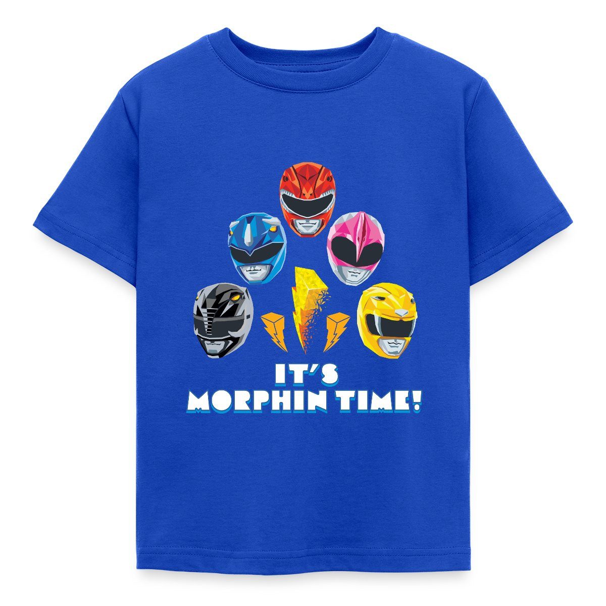 T-Shirt Power Rangers 5 Rangers It's Morphin Time Kinder T-Shirt