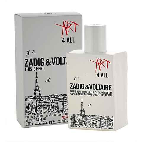 ZADIG & VOLTAIRE Eau de Parfum ZADIG & VOLTAIRE THIS IS HER! Art 4 ALL EDP 50ML