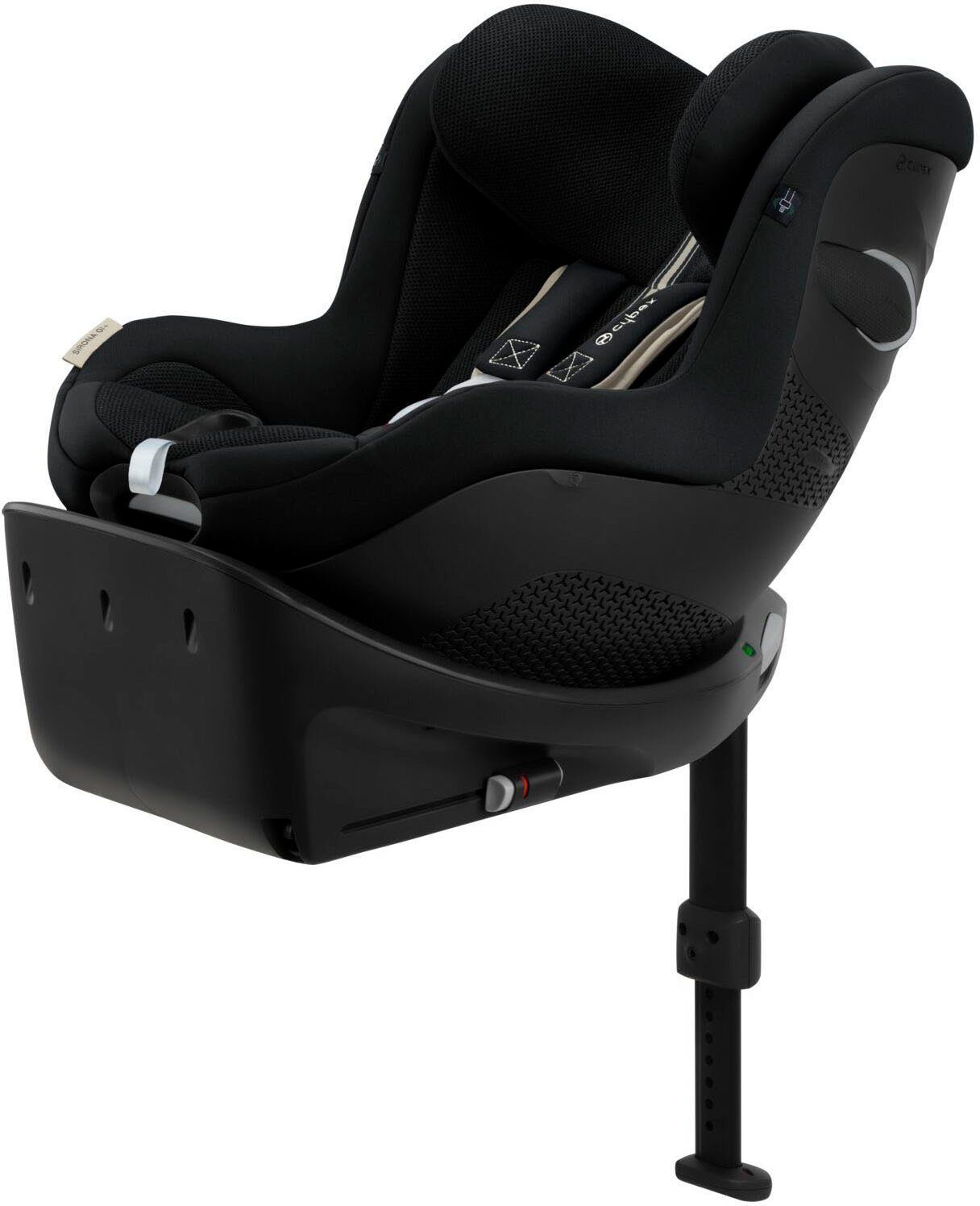 Cybex Autokindersitz Sirona Gi i-Size Plus, moon black, ab: 3 Monaten, bis: 4 Jahren, bis: 20 kg, inklusive Base