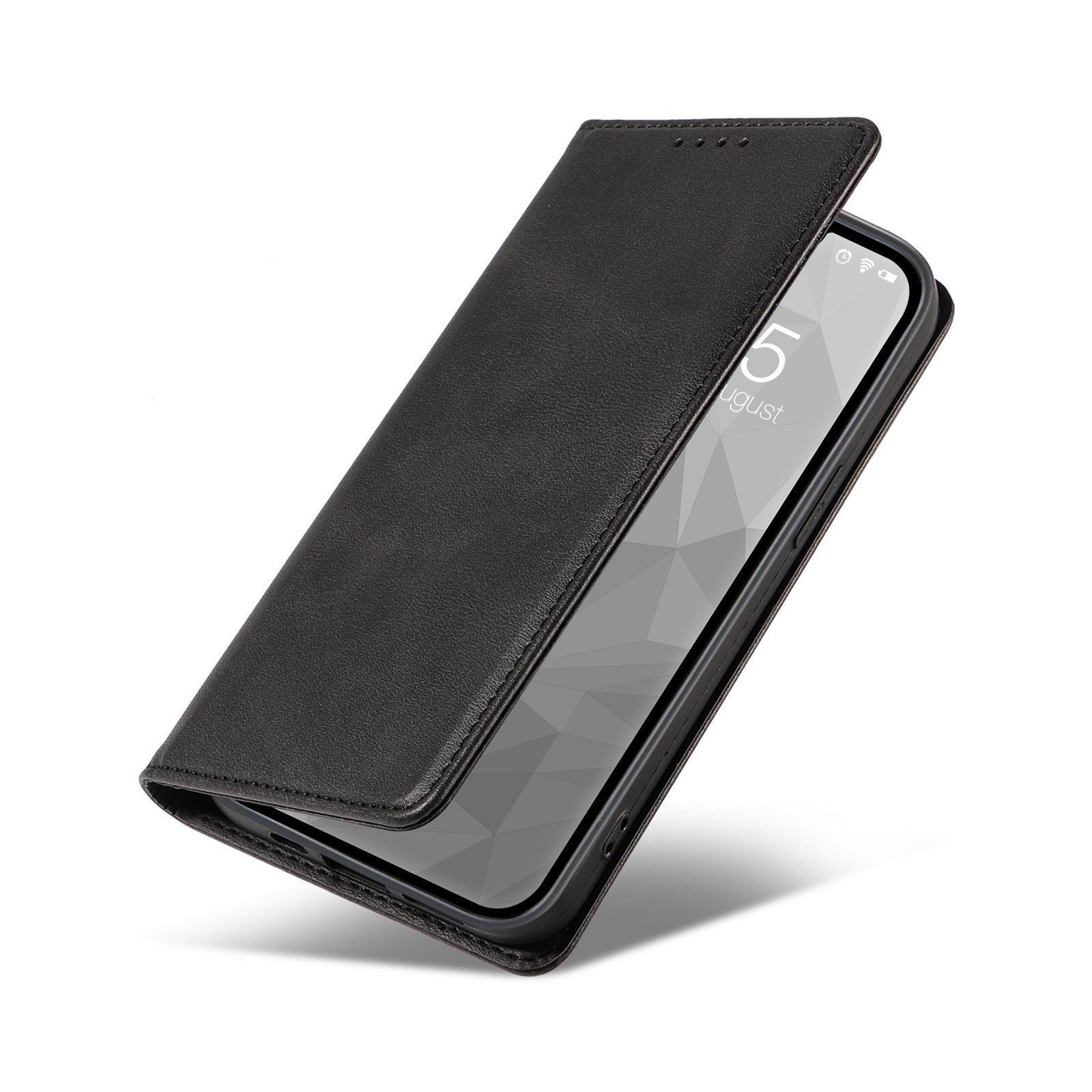 Tec-Expert Handyhülle Tasche Hülle für Apple iPhone 13 Pro 6.1 Zoll, 6.1", Cover Klapphülle Case mit Kartenfach Fliphülle aufstellbar