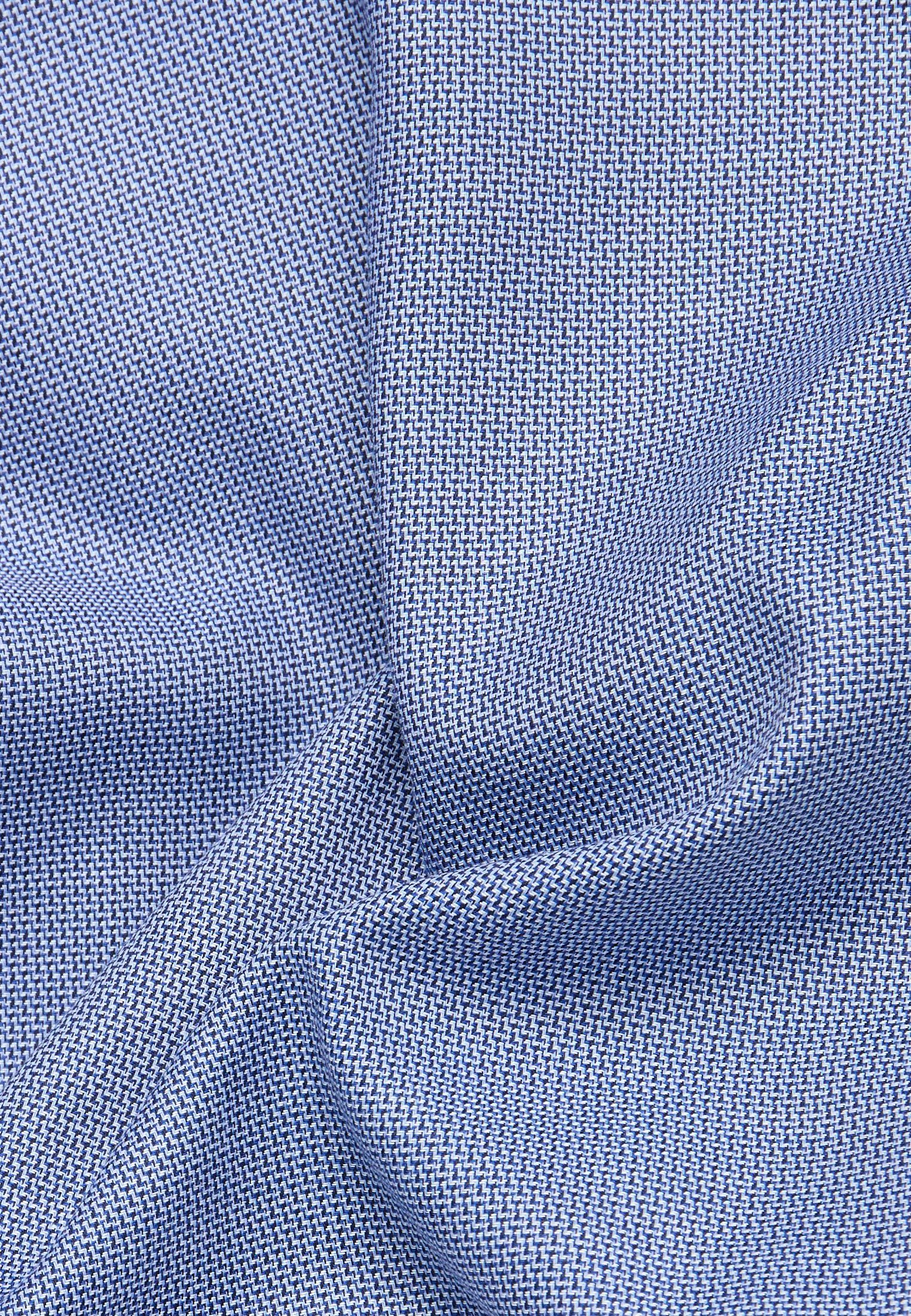 SLIM FIT blau Langarmhemd Eterna