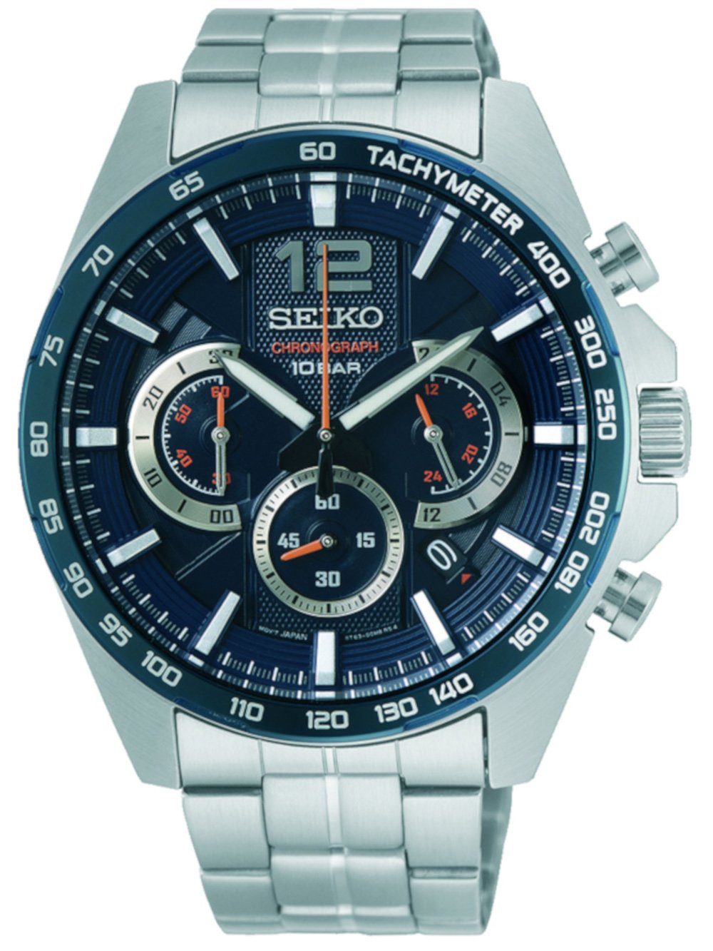 Seiko Quarzuhr Seiko SSB345P1 Conceptual Series Chronograph Herrenuhr 44mm 10ATM Seiko SSB345P1 Conceptual Series Chronograph Herrenuhr 44mm 10ATM
