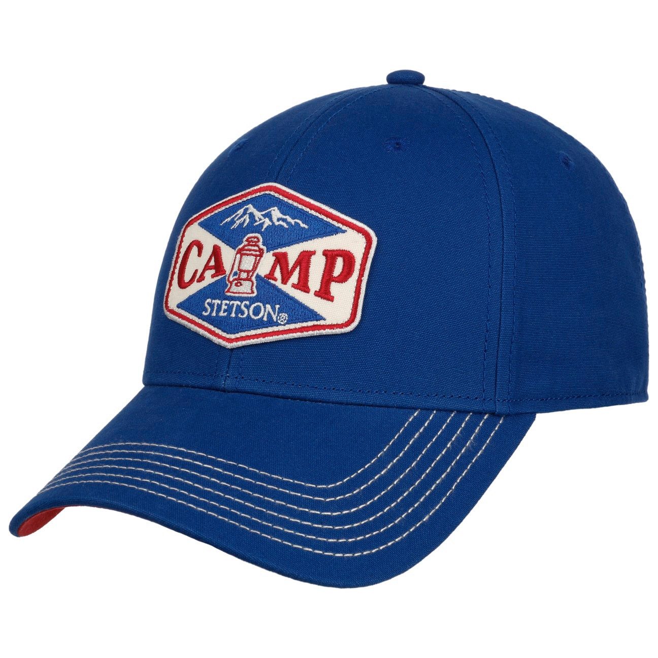 Stetson Baseball Cap (1-St) Basecap Metallschnalle