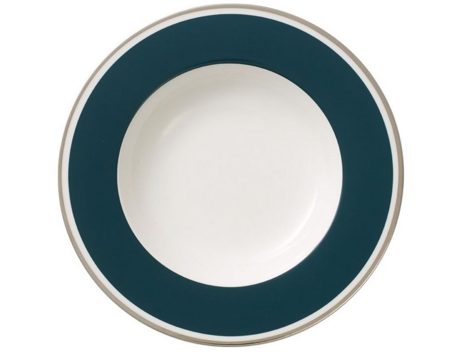 Villeroy & Boch Suppenteller Anmut My Colour Emerald Green Suppenteller 24 cm