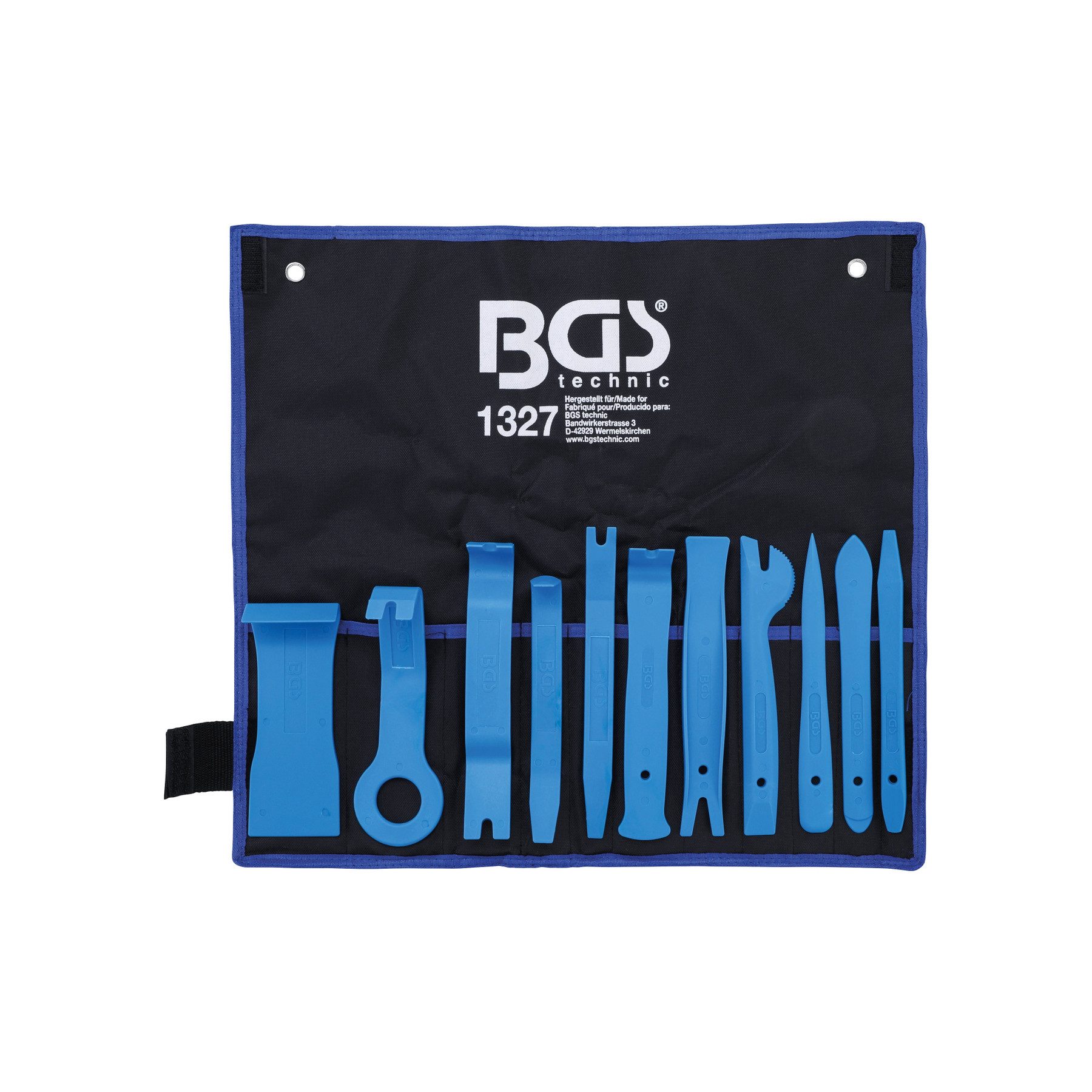 BGS technic Demontagewerkzeug BGS TECHNIC Innenraum-Verkleidungswerkzeug-Satz, 1327, 11-teilig