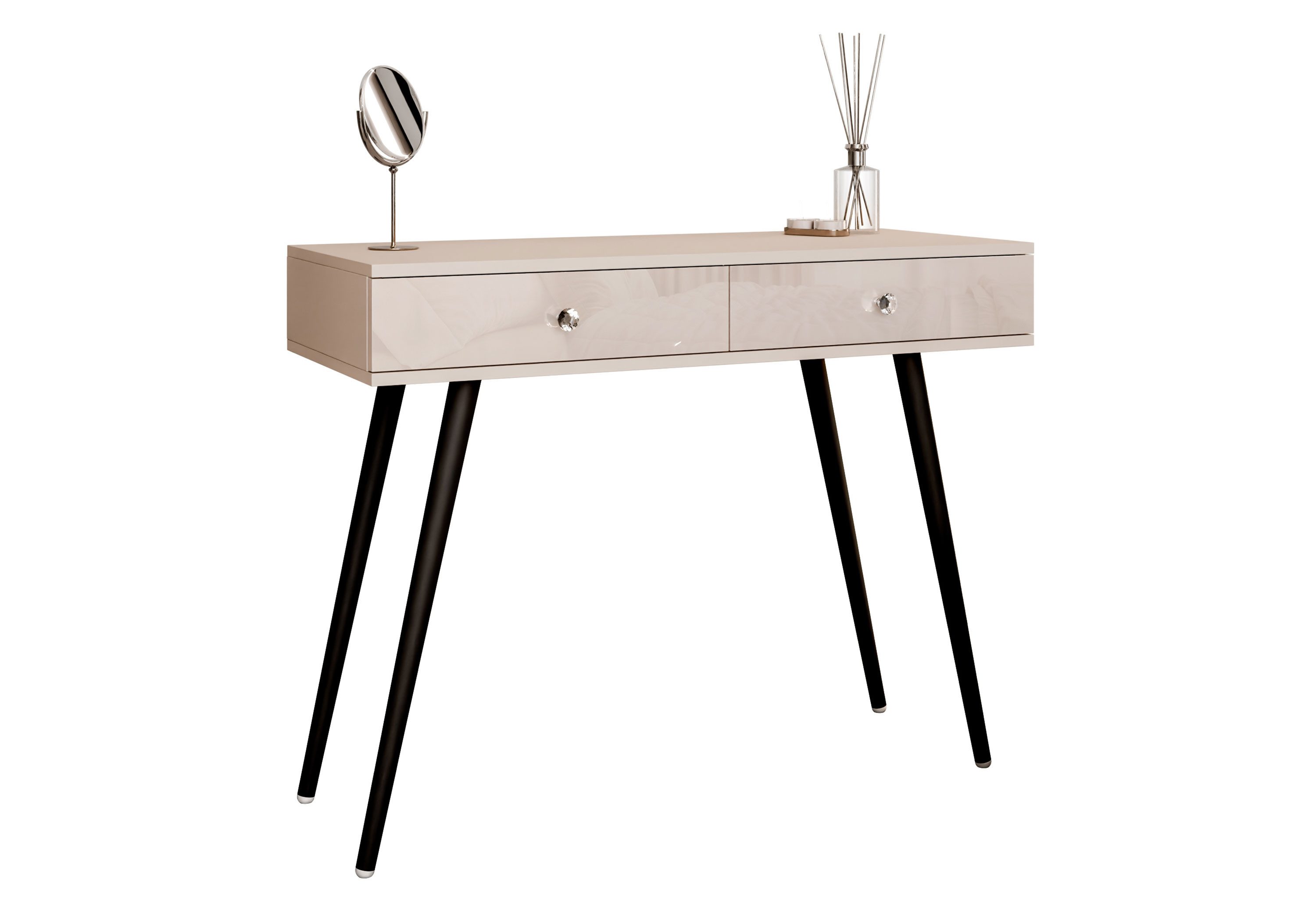 Lookway Konsolentisch SIENNA KASCHMIR auf schrägen Beinen (1x Konsole), 100x81x42 cm