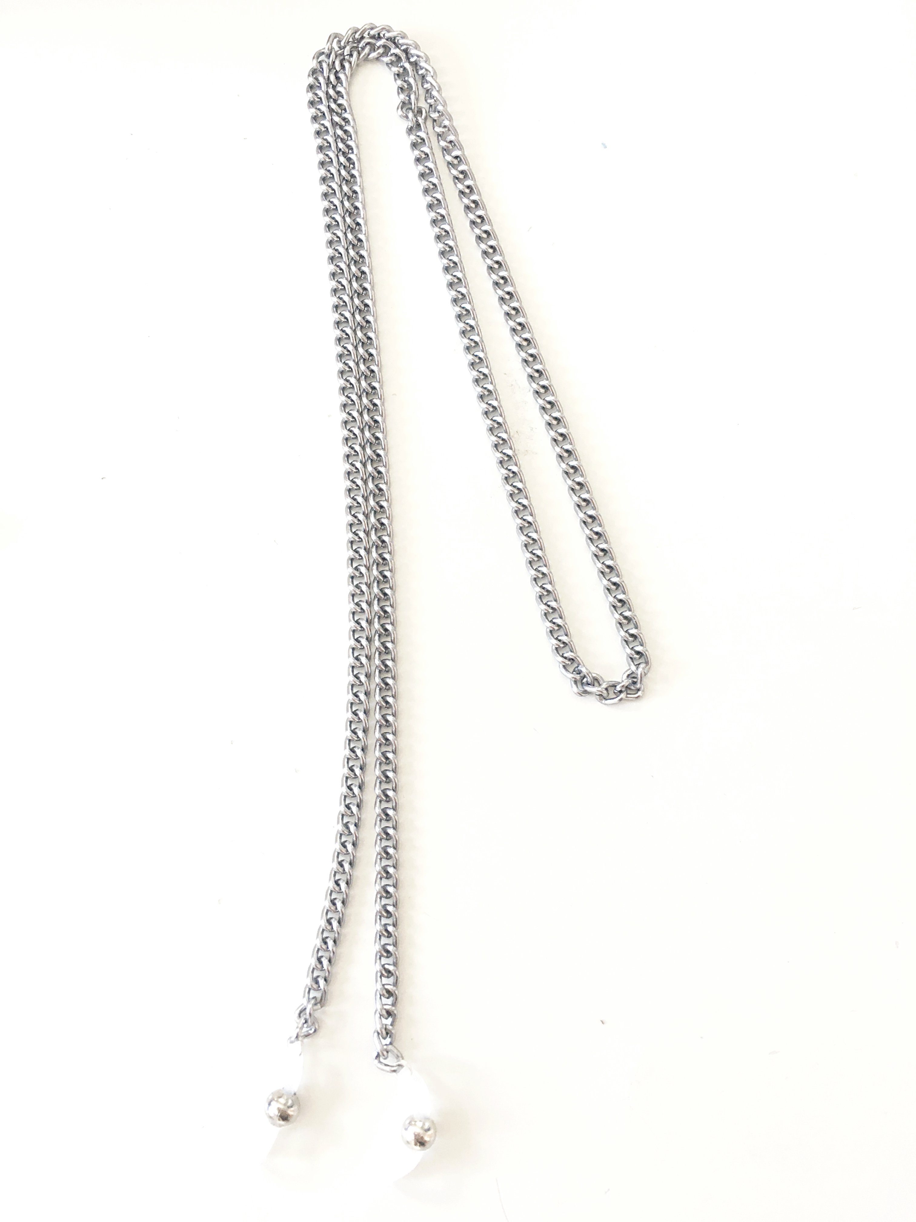 Crystal and Sage Jewelry Brillenkette Brillenkette in gold, silber, roségold und metallic violett, in verschiedenen Farbvarianten