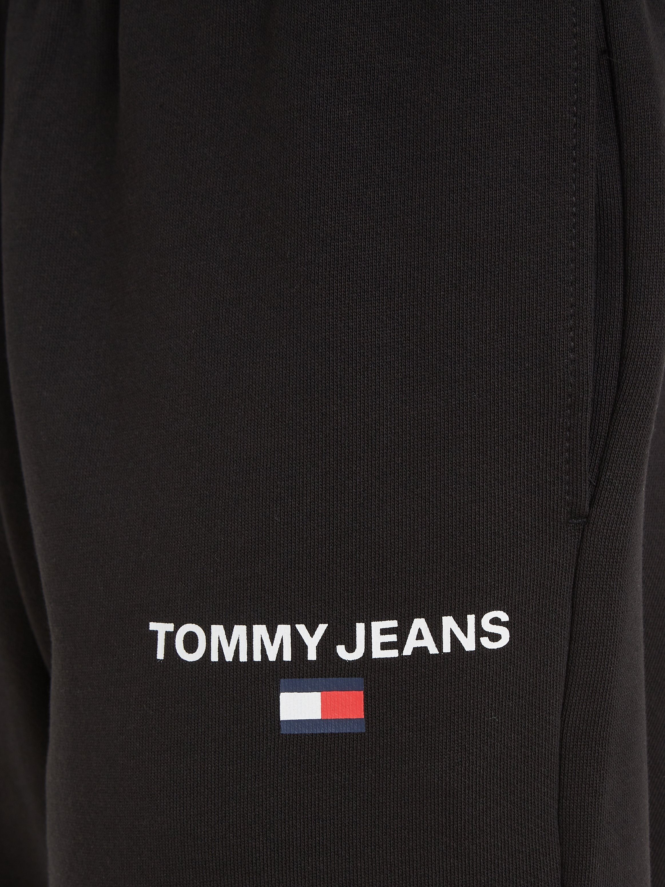 Black Jeans TJM Tommy JOGGER Sweathose ENTRY GRAPHIC REG