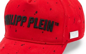 PHILIPP PLEIN Baseball Cap Philipp Plein Painted Logo Patch Baseballcap Hut Baseball Cap Kappe Ha