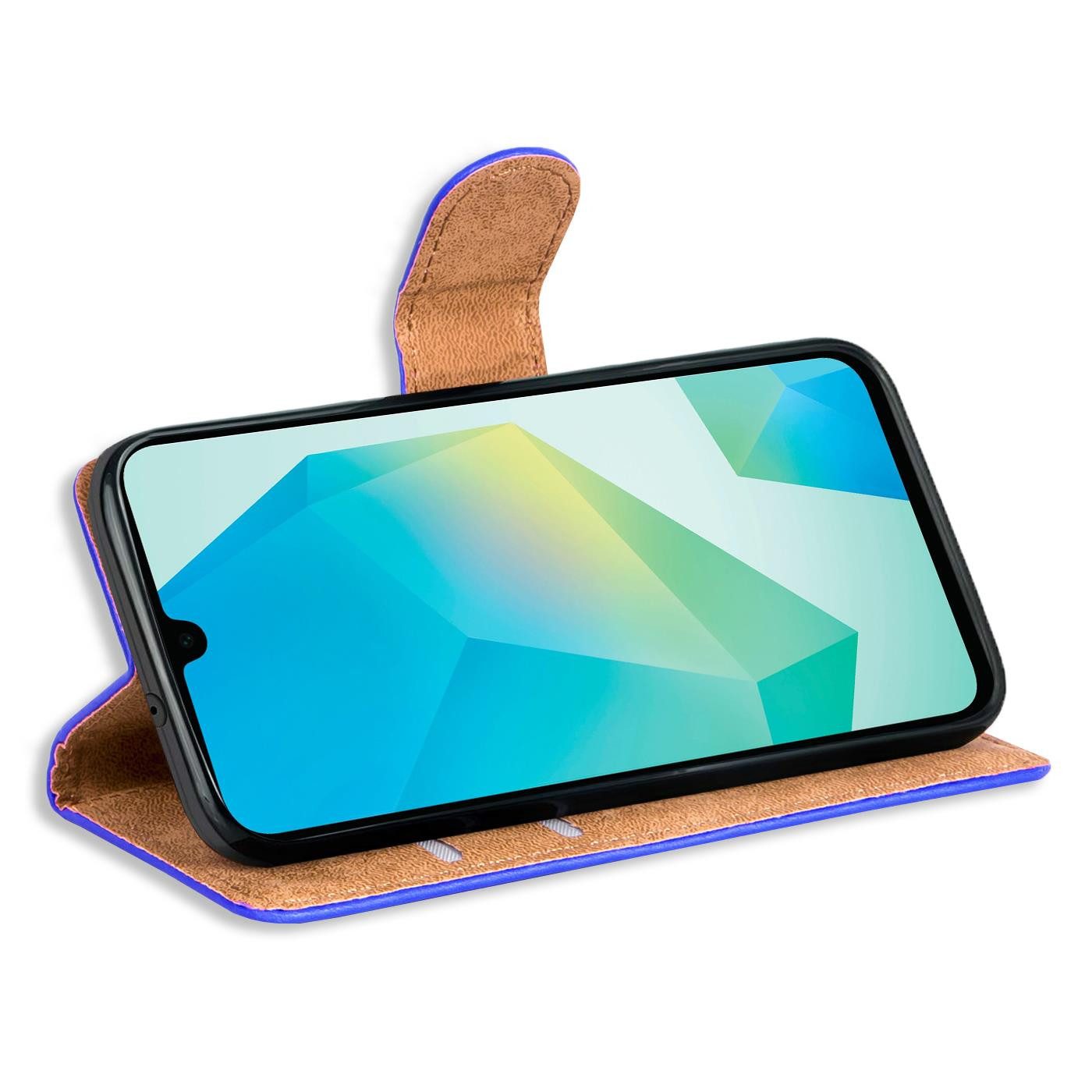 CoolGadget Handyhülle Book Case Handy Tasche für Samsung Galaxy A16 5G 6,7 Zoll, Hülle Klapphülle Flip Cover für Samsung A16 5G Schutzhülle stoßfest – Bild 4 von 5