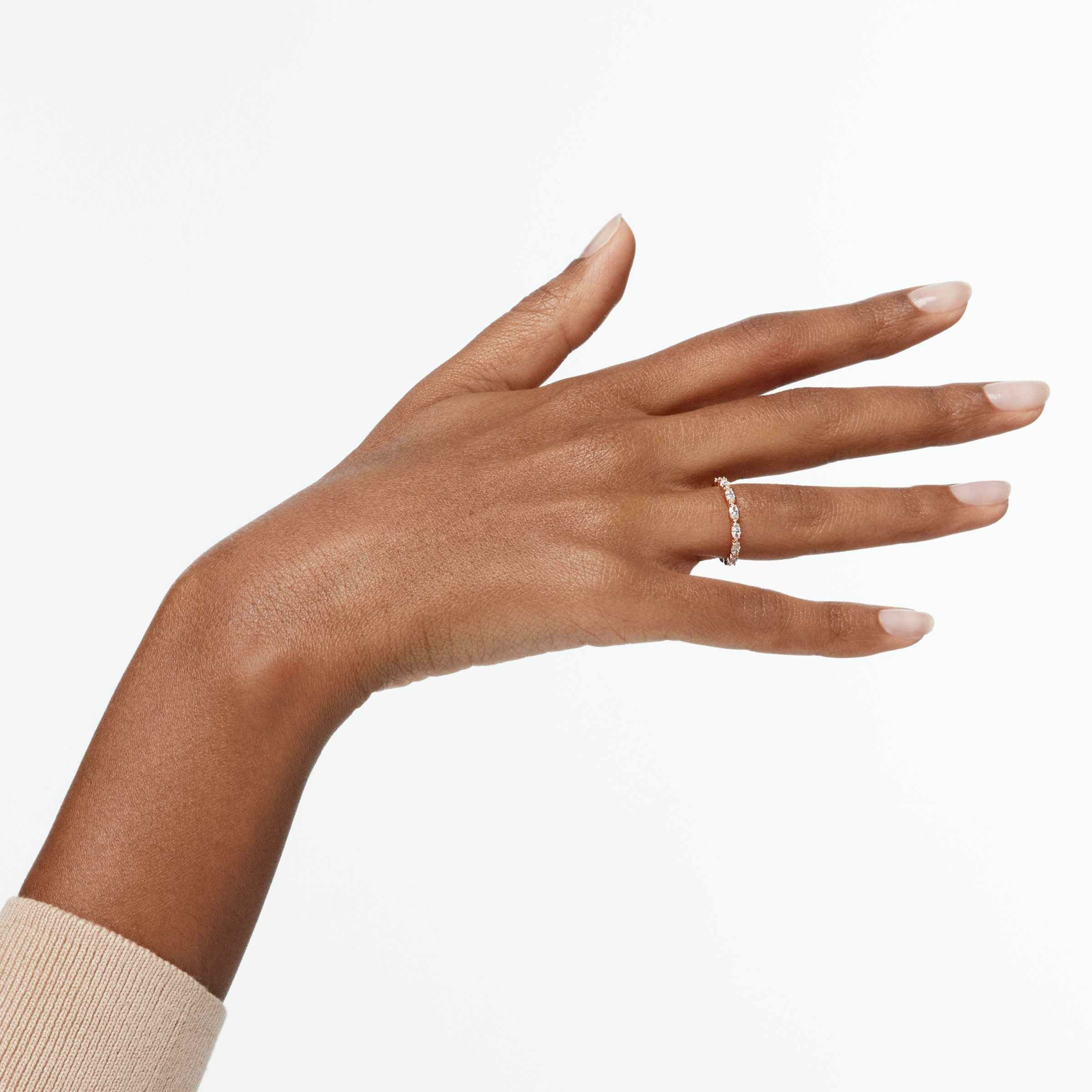 Swarovski Fingerring Ring für Erwachsene (1-tlg)