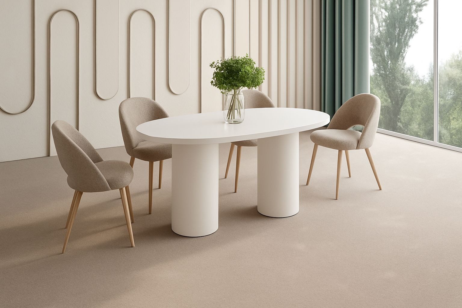 designimpex Esstisch Design Esstisch Tisch Roseo Esszimmer 150 x 80 cm, Esstisch, Esszimmertisch, Tisch, Couchtisch, Wohnzimmertisch, table