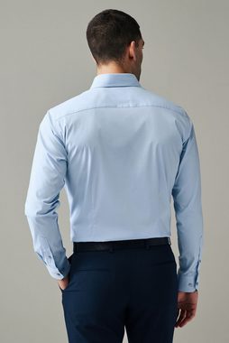 Next Langarmhemd Slim Fit Hemd mit Vierwege-Stretch (1-tlg)