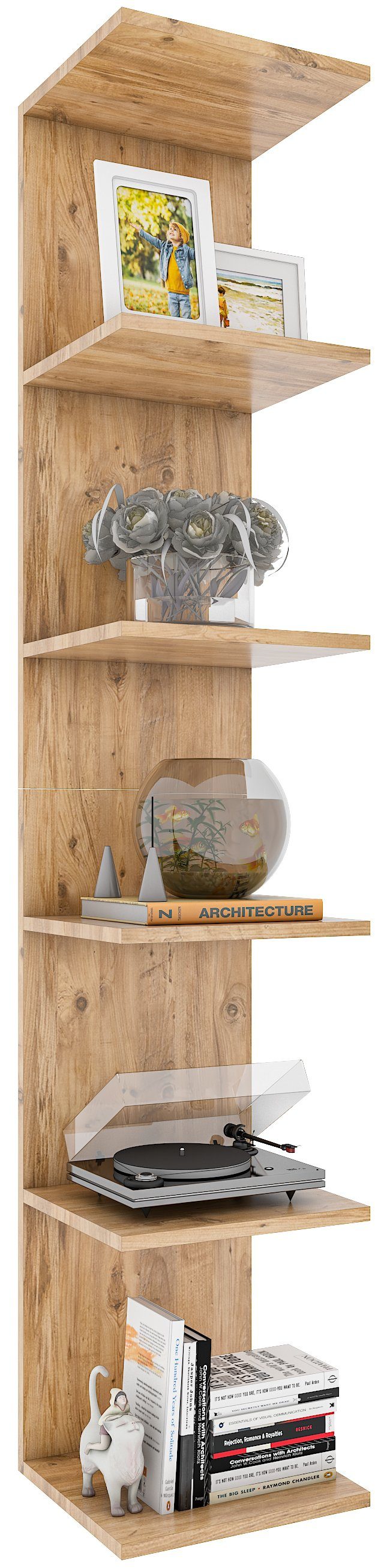 VCM Wandregal Holz Wandregal Hängeregal Regal Deko Board Lazas günstig online kaufen