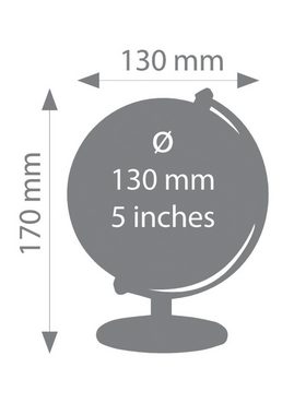 TROIKA Globus Globus mit 13 cm Durchmesser GAGARIN