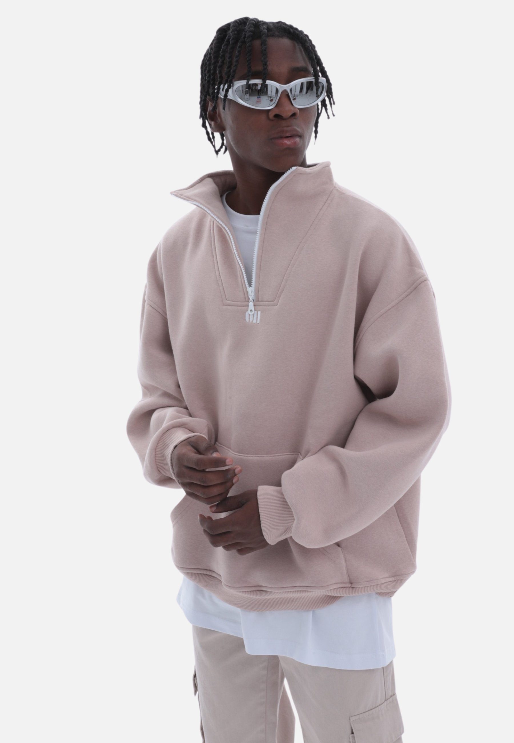 COFI Casuals Sweatshirt Zipper Drop Shoulder günstig online kaufen