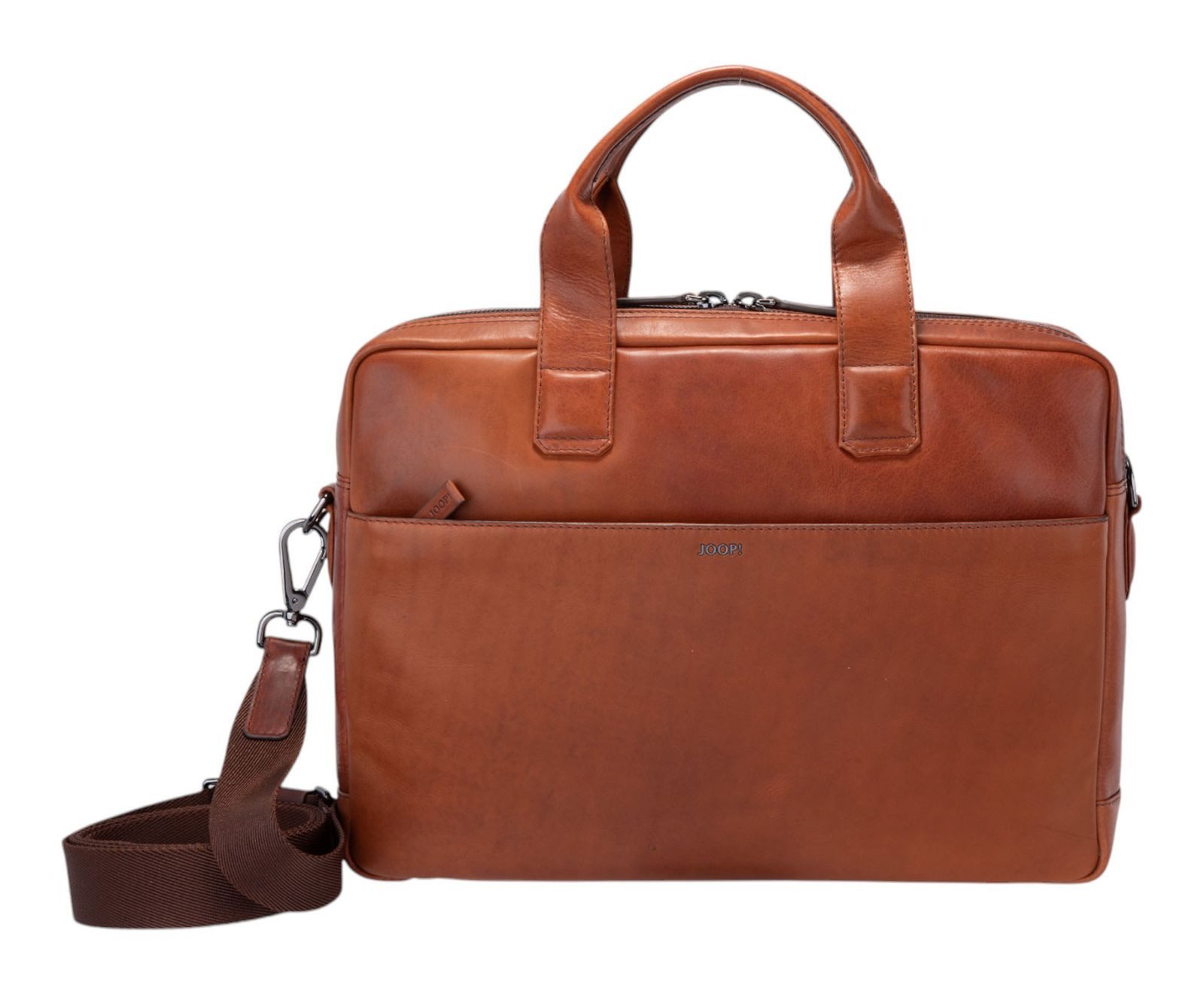 JOOP! Businesstasche Pandion Briefbag, aus echtem Rindsleder