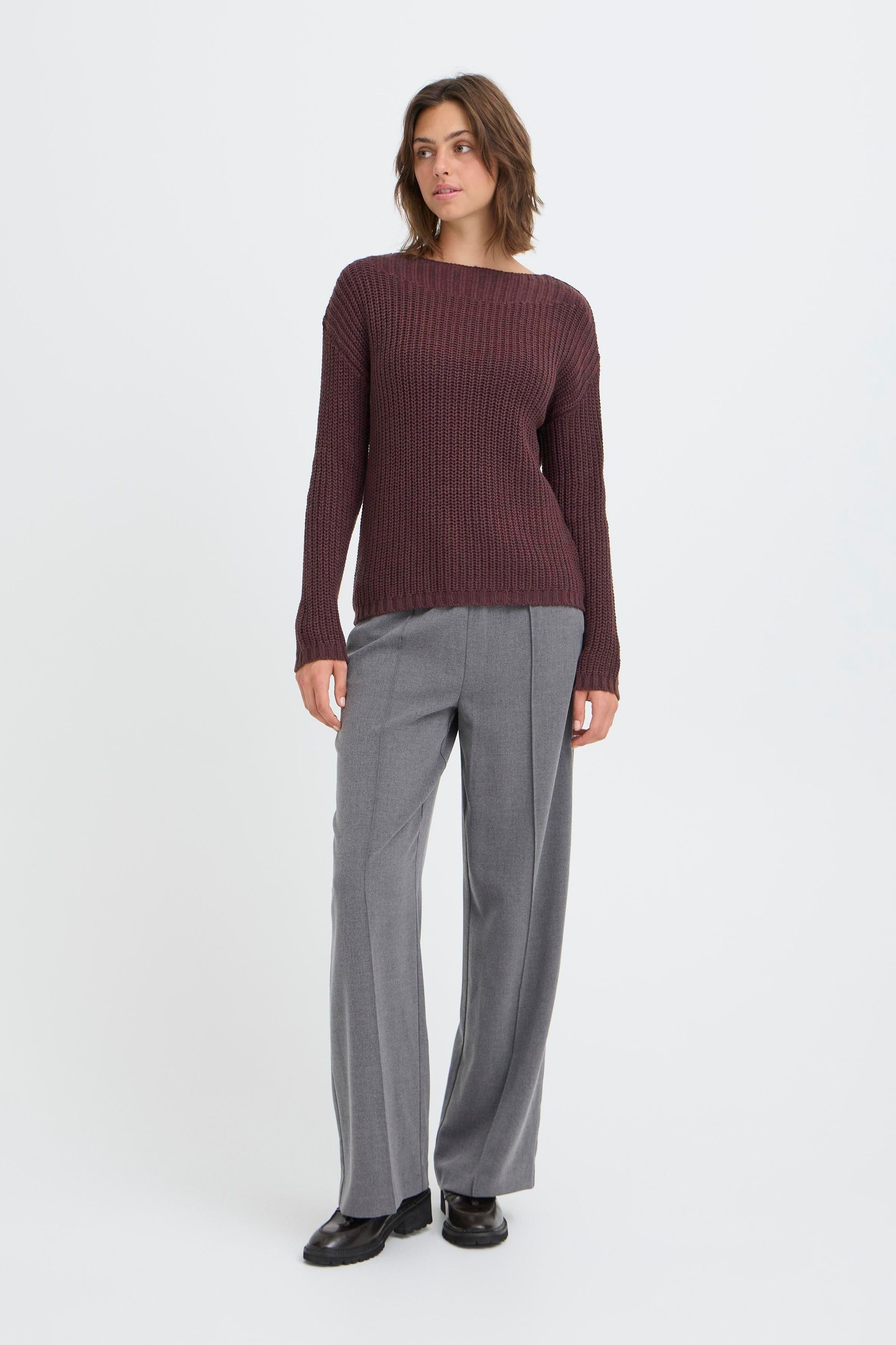 OXMO Strickpullover OXKanna Kuscheliger Strickpullover