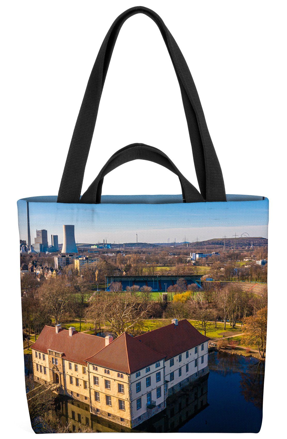 VOID Henkeltasche (1-tlg), Herne Herner Schlosspark Schloss Strünkede Cranger Kirmes Weinachtsza