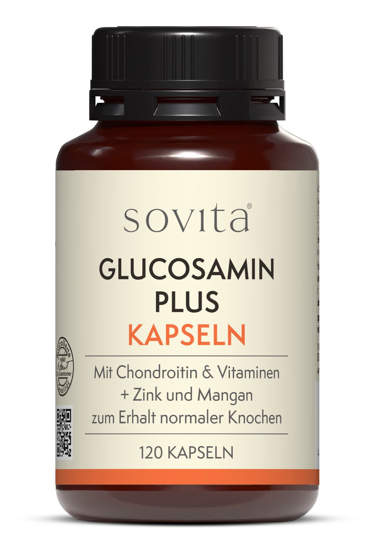Ascopharm Glucosamin Plus 120 Kapseln mit 525 mg Glucosamin & Chondroitin 1, 1 er