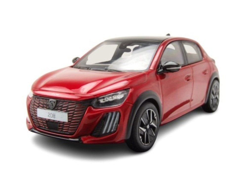 Modellauto Peugeot 208 GT 2024 rot