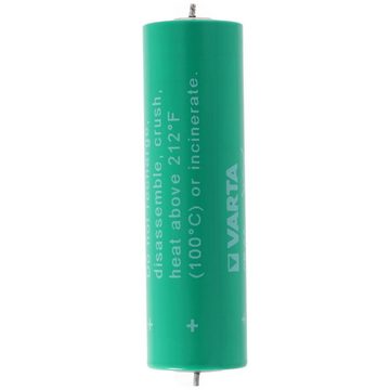 VARTA Varta CR AA Lithium Batterie mit Axial Draht passend für Wärmezähler Batterie, (3,0 V)
