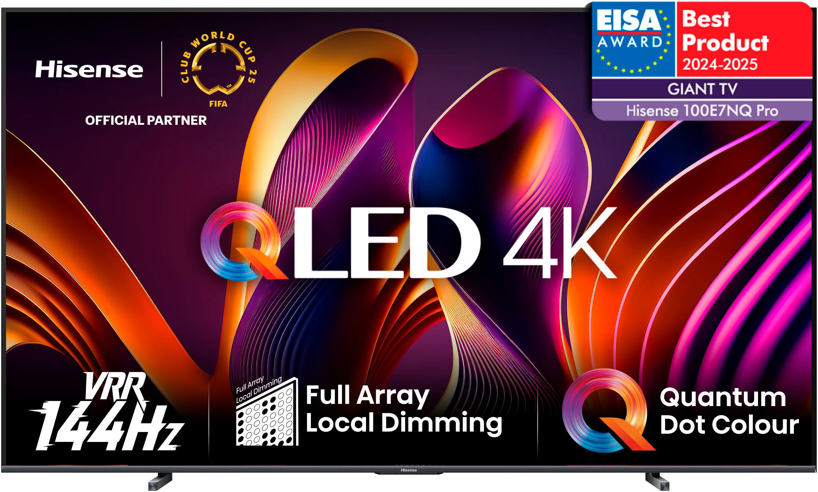 100E77NQ PRO QLED-Fernseher