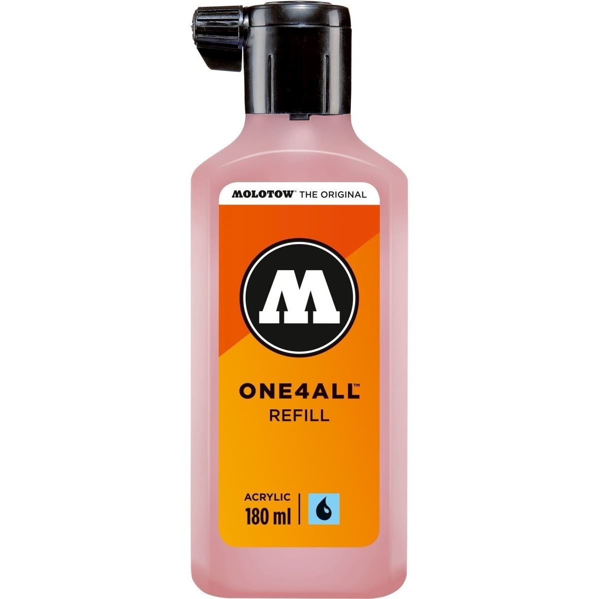 MOLOTOW Füllhalter Nachfülltinte One4All für Permanentmarker 180ml haut pastell