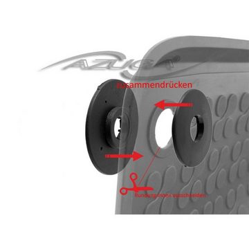 AZUGA Auto-Fußmatten Hohe Gummi-Fußmatten passend für Kia Sportage IV ab 8/2018-11/2021 4-t, für Kia Sportage SUV