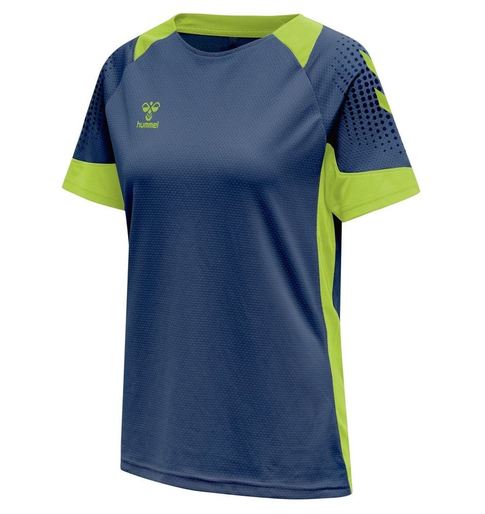 Kurzarmshirt Sport-Shirt (Trikot) hmlLEAD Poly Jersey (Mesh-Material) Kurzarm