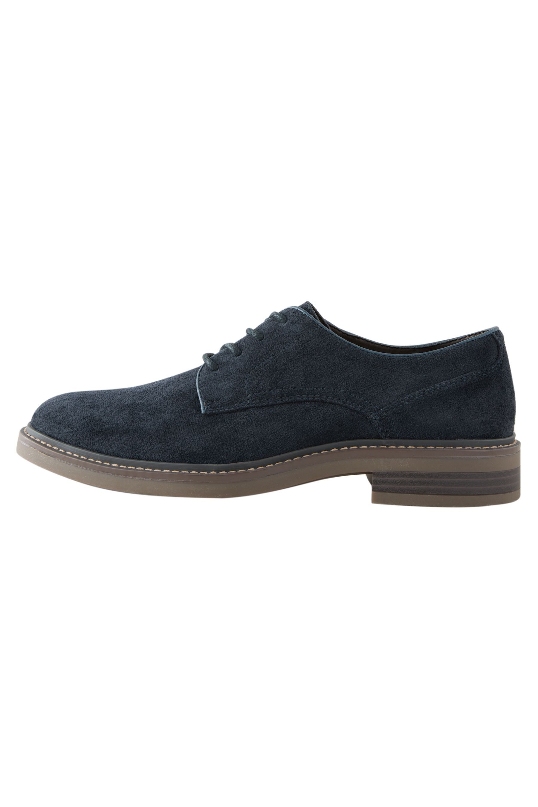 Next Derby-Schuhe aus Velourskunstleder Schnürschuh (1-tlg) günstig online kaufen