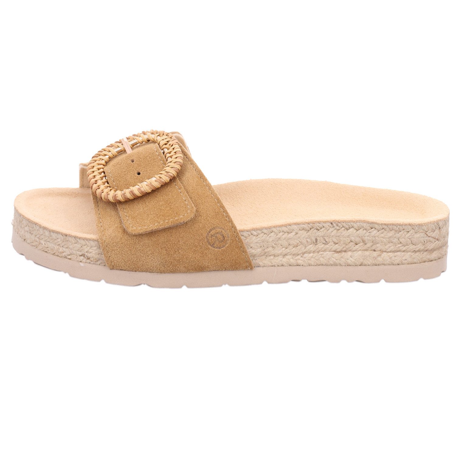 Rohde MATERA Pantolette Sommerschuh, Strandschuh, Urlaubsschuh mit verstellbarer Schnalle