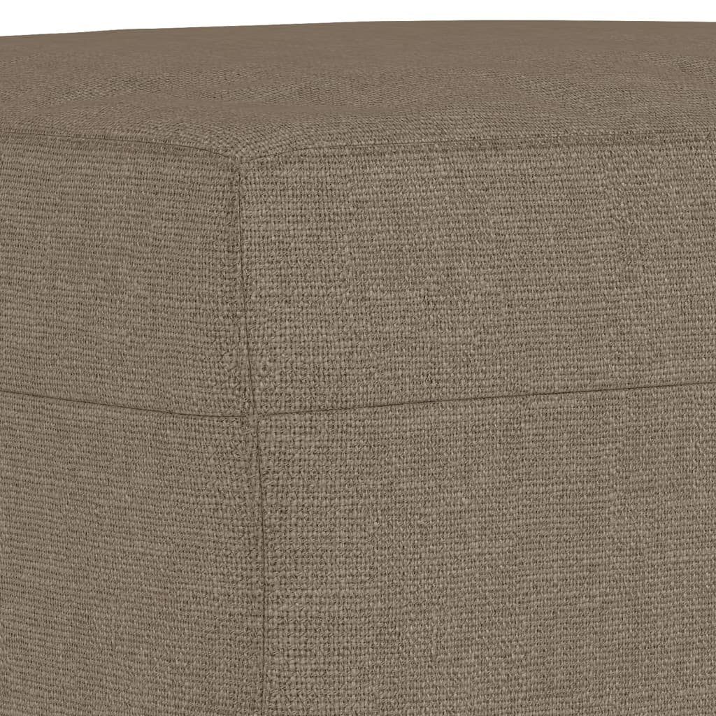 cm Stoff Taupe furnicato Sitzbank 100x35x41