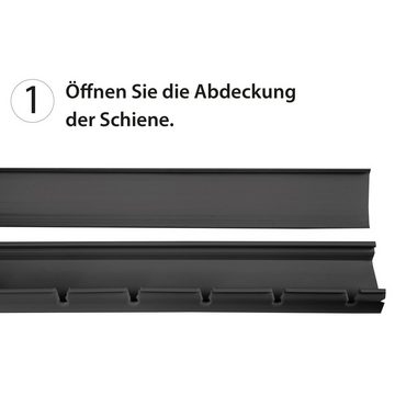 Türvorhang, Arsvita, Ösen (1 St), blickdicht, Flauschvorhang Breite: 56*185cm, perfekter Insekten- und Sichtschutz für Ihren Wohnwagen / Caravan, Vorhang in vielen Farben