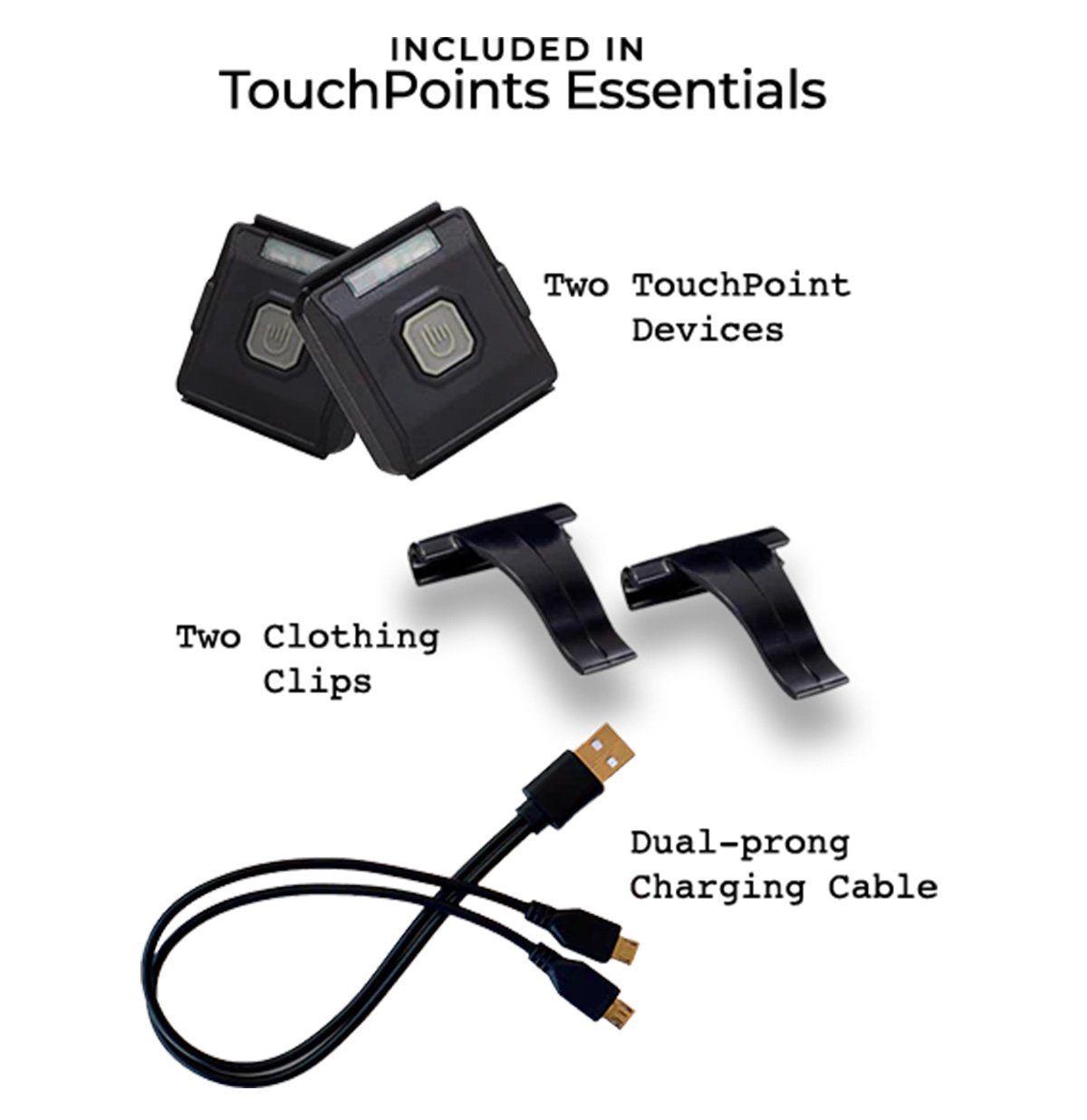 Stressabbau Fitness-Tracker Konzentrationsverbesse Touchpoints Touchpoint zum Neurostimulator und