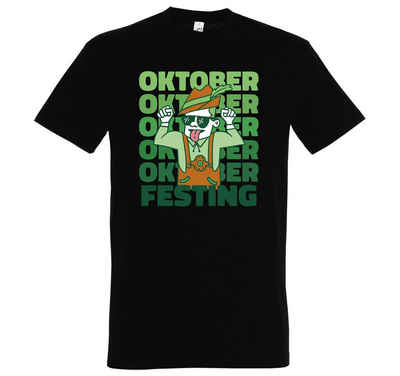Youth Designz T-Shirt Oktober Festing Party Herren Shirt mit trendigem Frontprint