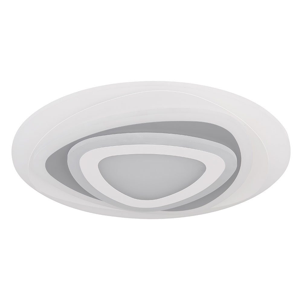 GLOBO LIGHTING LED Deckenleuchte, LED-Leuchtmittel fest verbaut, Warmweiß, Neutralweiß, Tageslichtweiß, LED Decken Leuchte Ess Zimmer Beleuchtung FERNBEDIENUNG