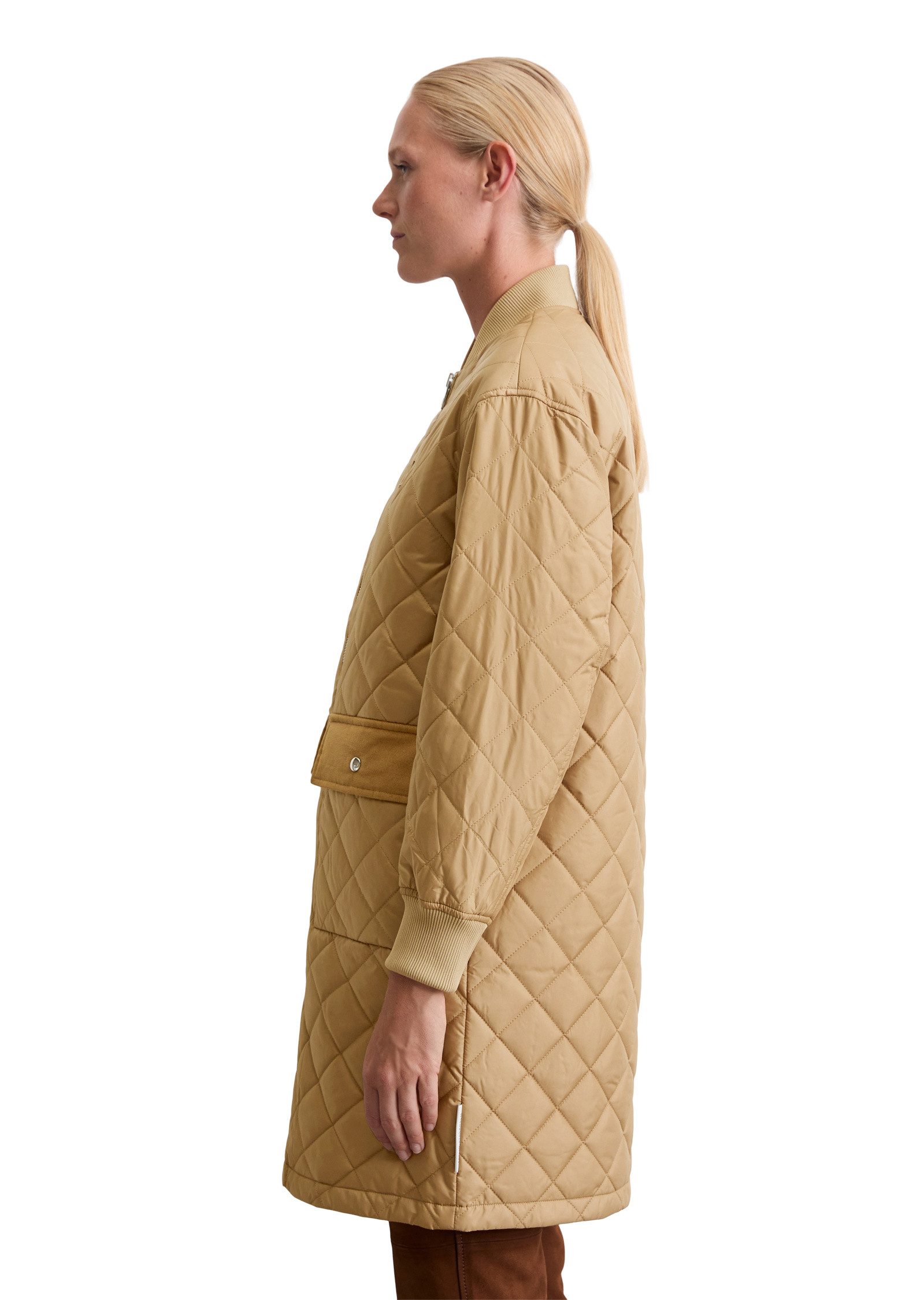 Marc O'Polo Steppmantel aus recyceltem Polyester