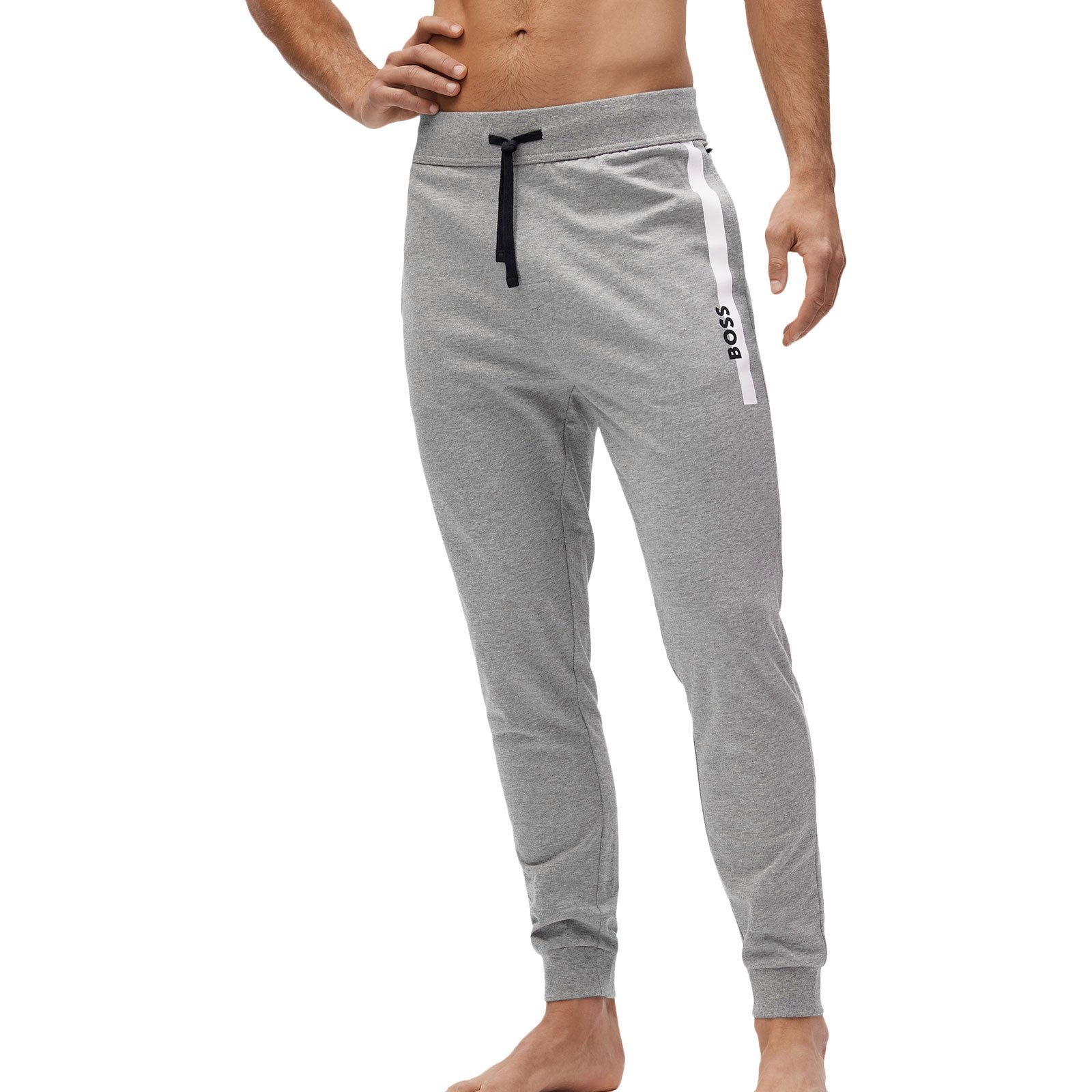 mit mittlerer Authentic Bundhöhe Jogginghose Pants BOSS