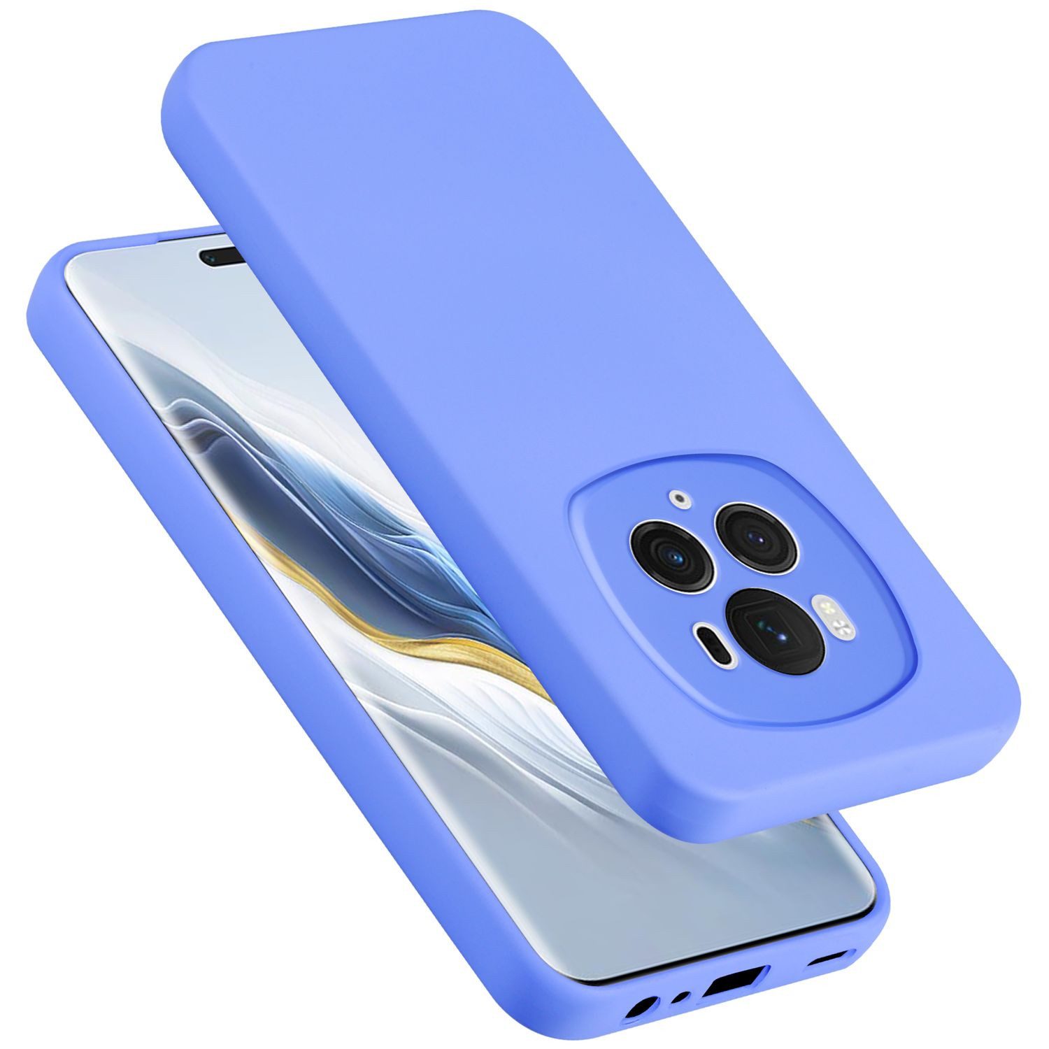 Cadorabo Handyhülle für Honor Magic 6 Pro Hülle Honor Magic 6 Pro, Flexible Hülle TPU Silikon Schutzhülle Back Cover Case