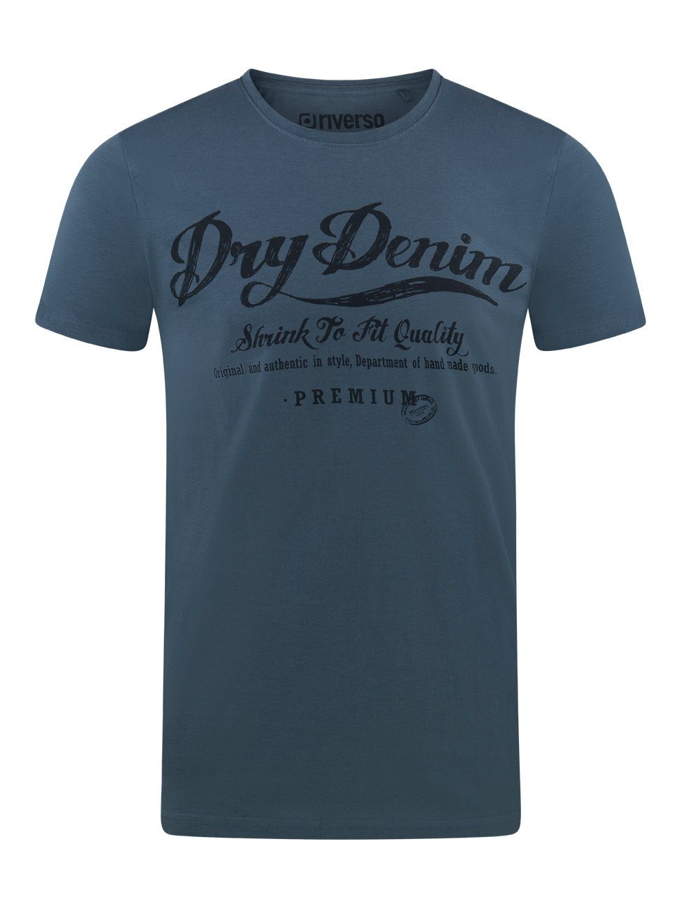 riverso T-Shirt Herren Printshirt RIVLeon Regular günstig online kaufen