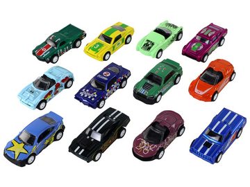 LEAN Toys Spielzeug-Auto Fahrzeug Antriebsfahrzeug Set Metallmodell Autoset Spielzeug Metall