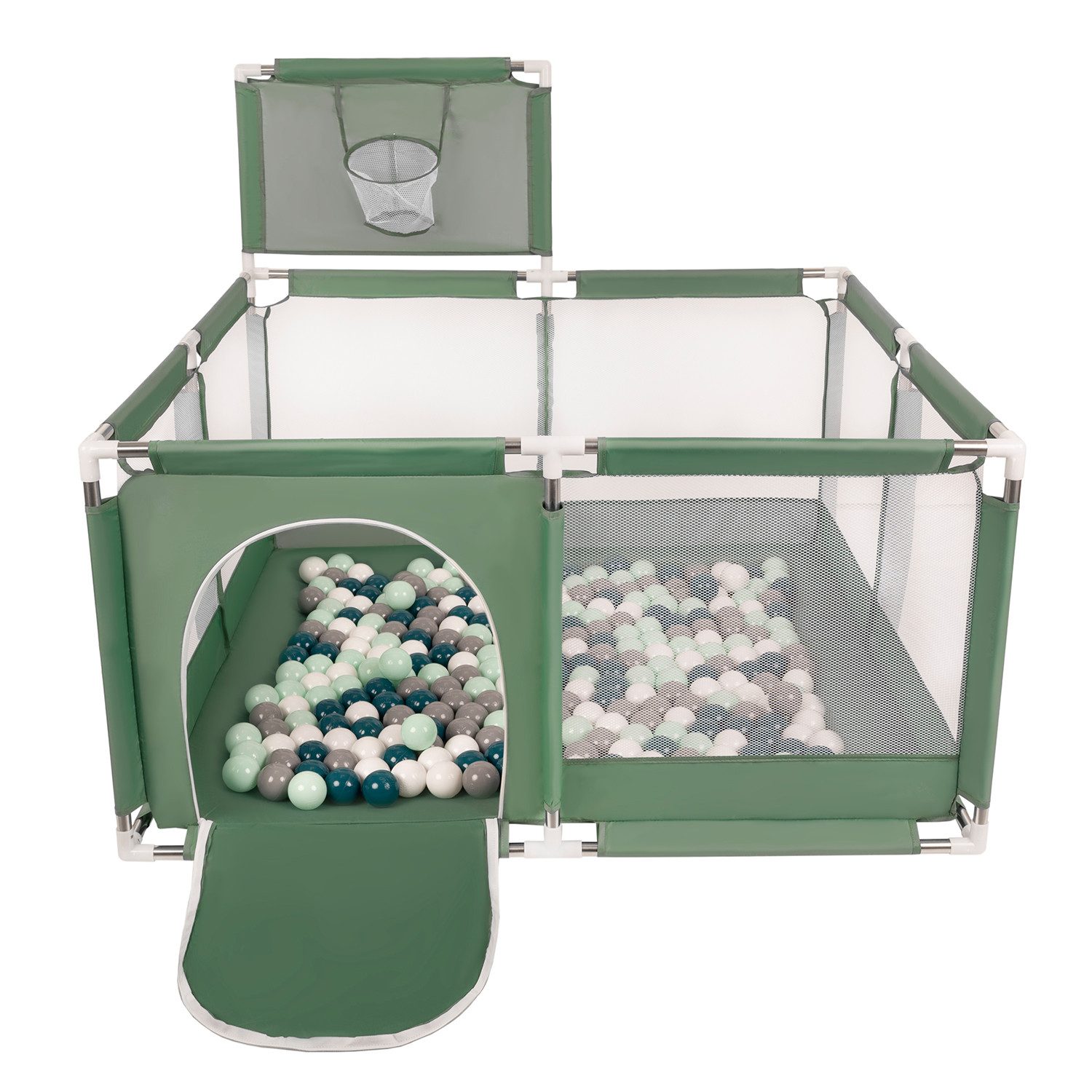 SELONIS Laufstall KK-100X (100-tlg), mit Stoffeinlage
