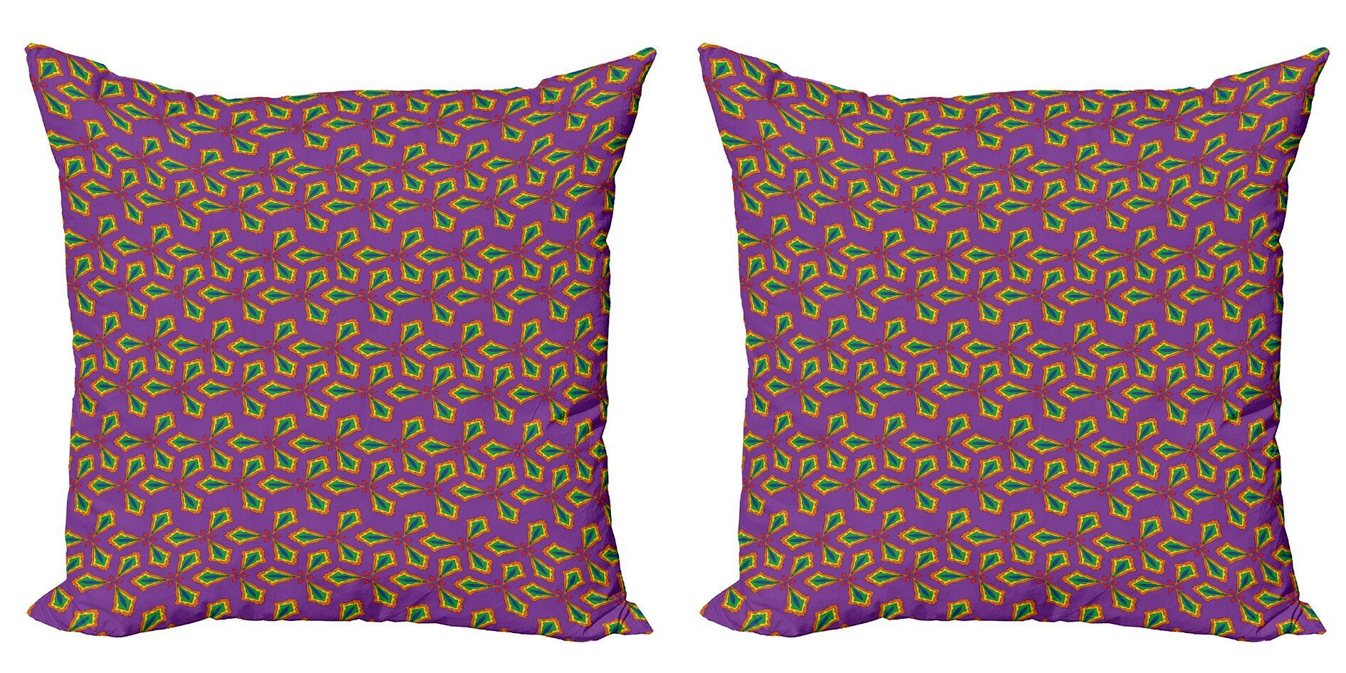 Kissenbezüge Modern Accent Abakuhaus Doppelseitiger (2 Stück), Digitaldruck, Geometrische Formen Floral Abstrakt