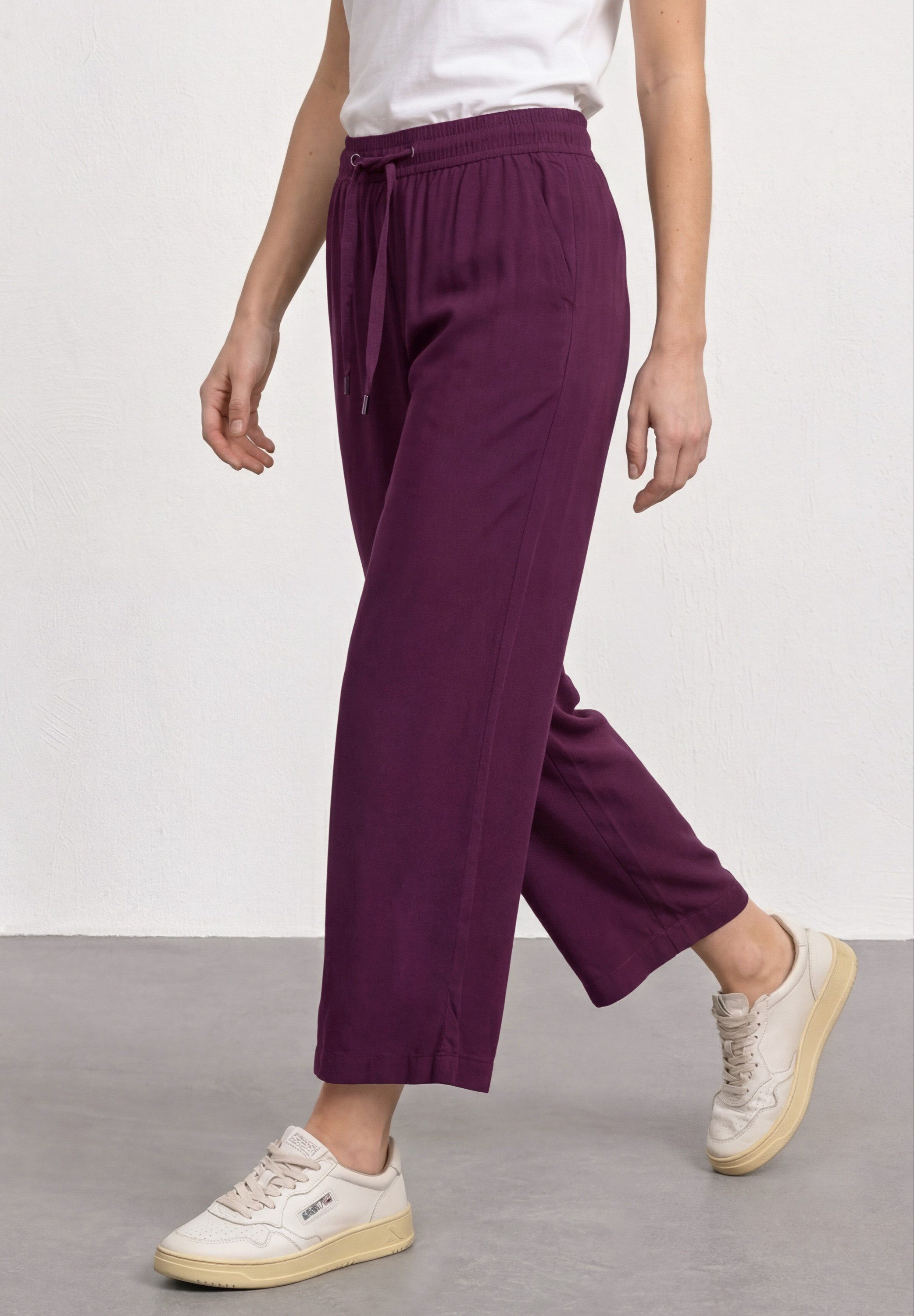STREET ONE Stoffhose mit Wide Legs