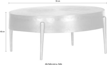 Gutmann Factory Couchtisch 65767, aus Aluminium