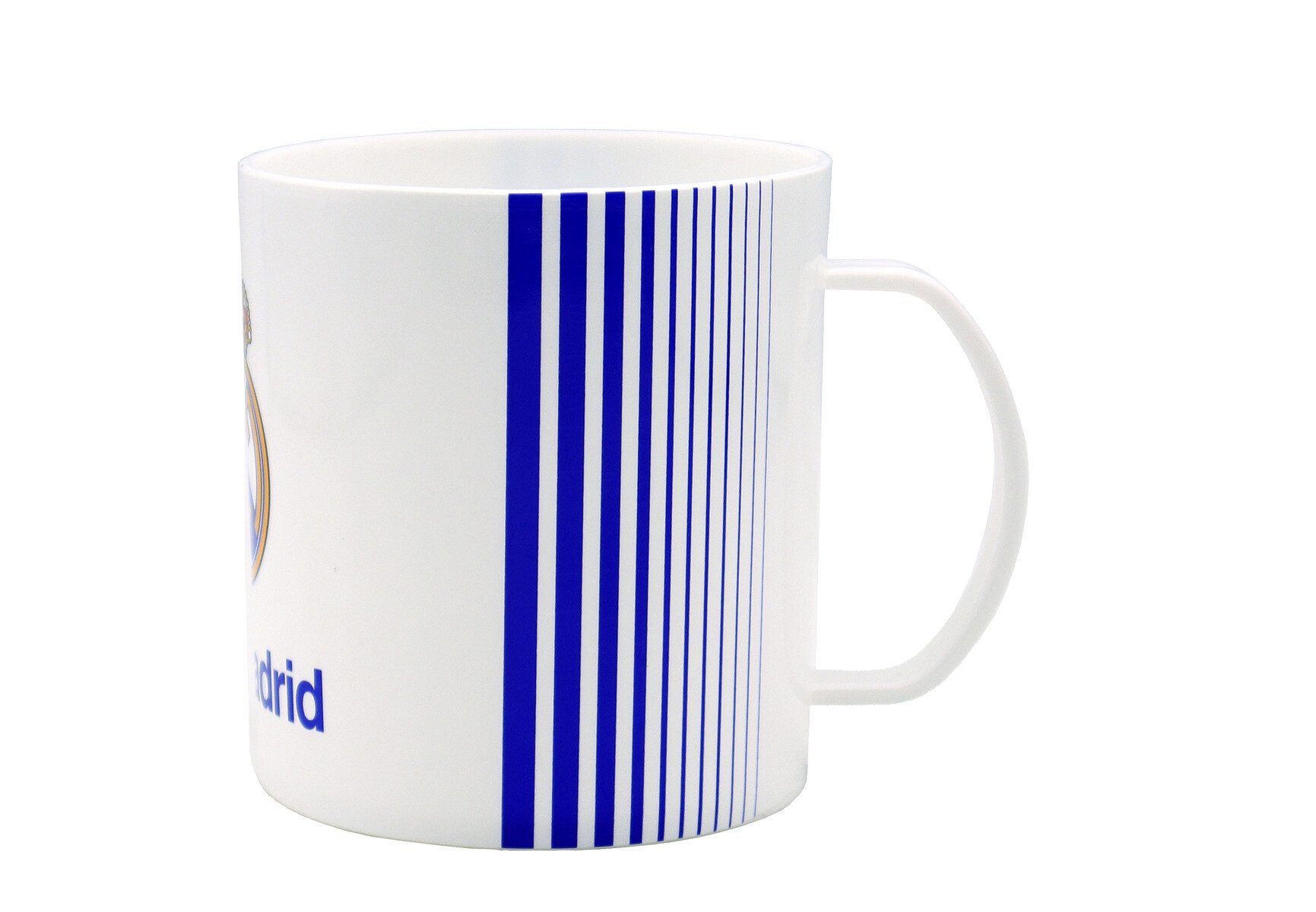 Real Madrid Becher - Mikrowellentasse 340 ml Becher aus Polypropylen 9,5 × 10 × 8 cm, 1-tlg., Kunststoff