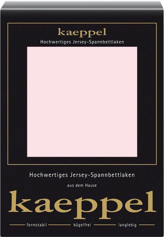 Kaeppel Spannbettlaken Single Jersey Mako Cotton, günstig online kaufen
