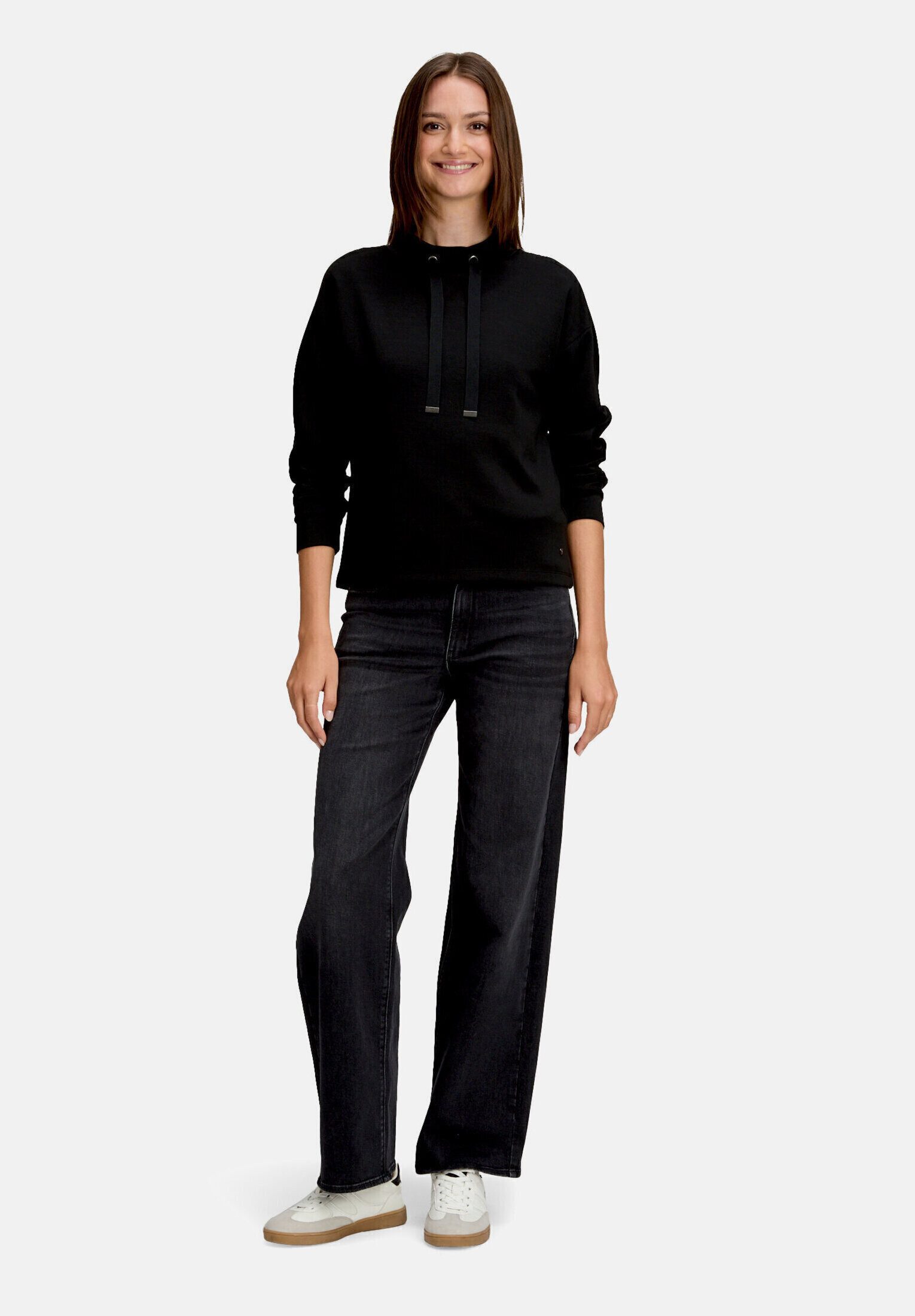 Betty&Co Sweatshirt Damen mit Stehkragen
