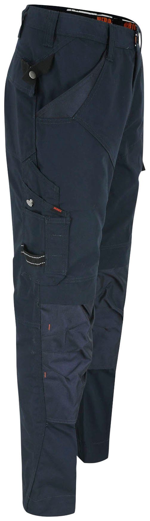 - 8 leicht - Arbeitshose Hose marine - Regelbarer & Taschen Apollo Herock Wasserabweisend bequem Bund